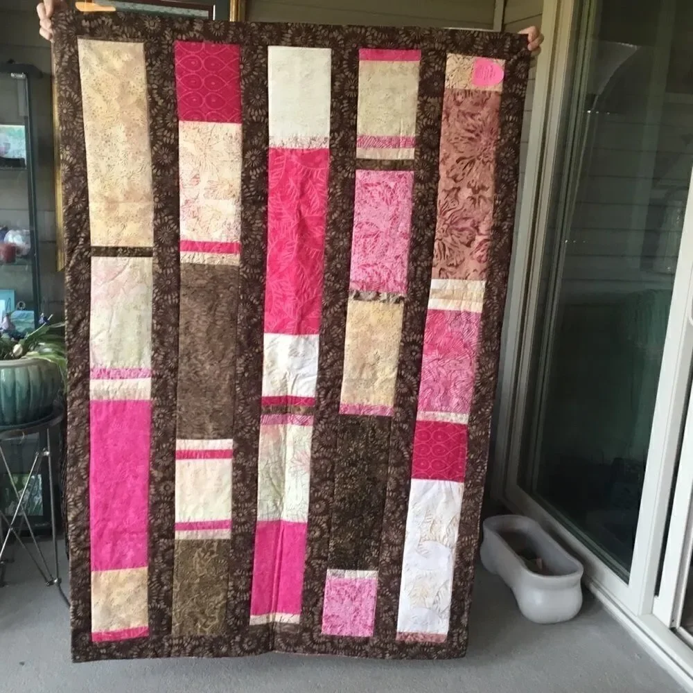 New.   Handmade Lap Quilt
